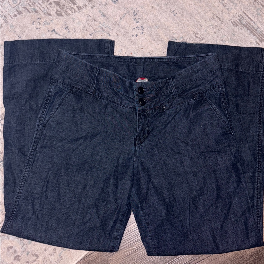 Lucky Brand Indigo Denim Flare Jeans Length 31